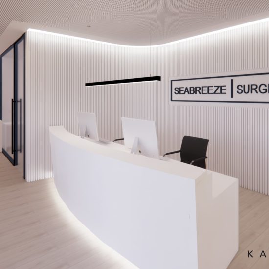 3d rendering of dental design studio designed by Kappler