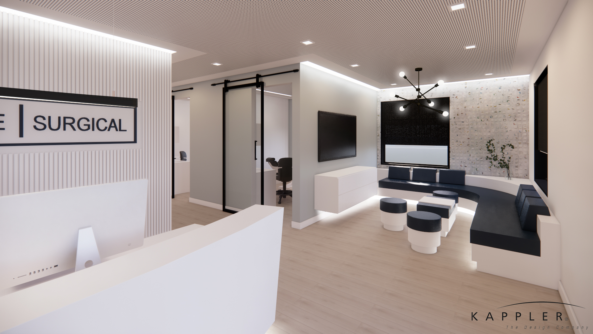 3d rendering of Seabreeze dental office